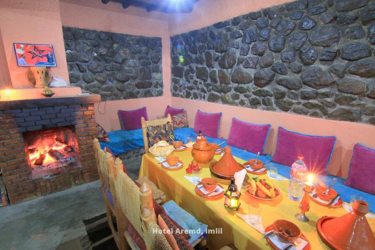 Hotel Aremd - Aroumd Imlil Route Du Toubkal Екстер'єр фото