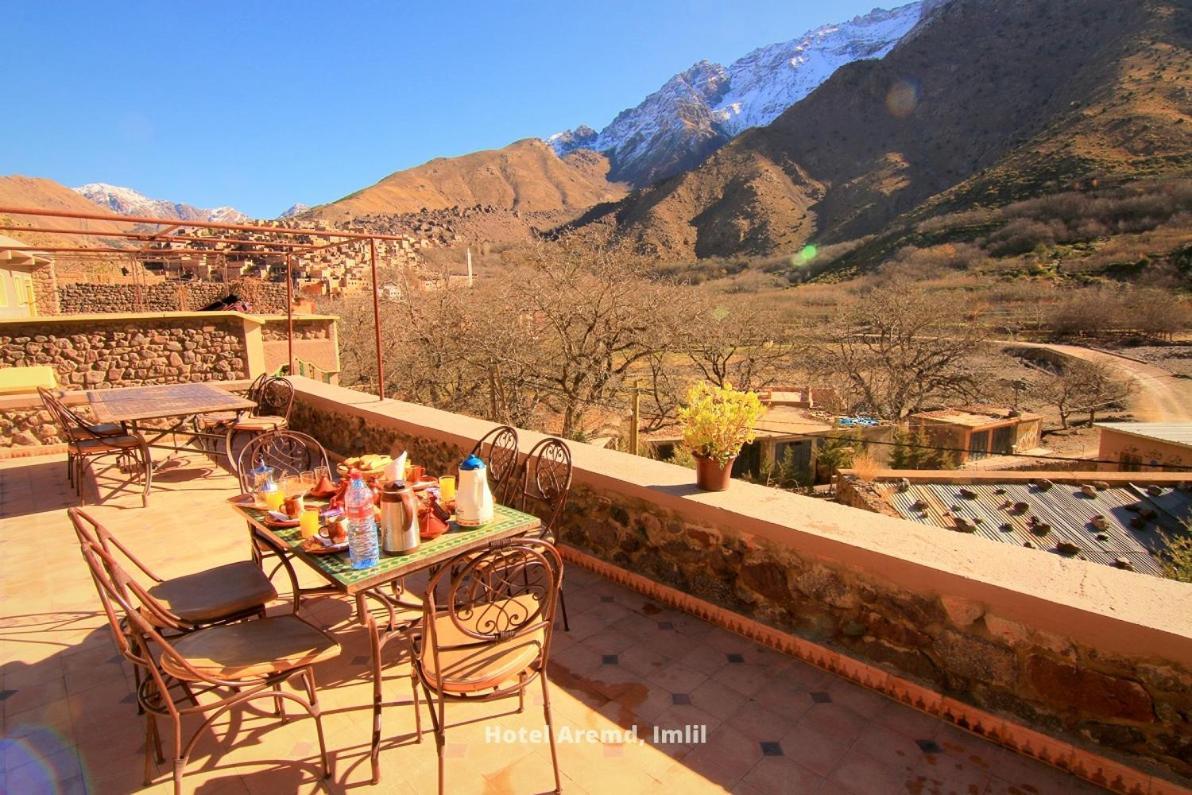 Hotel Aremd - Aroumd Imlil Route Du Toubkal Екстер'єр фото