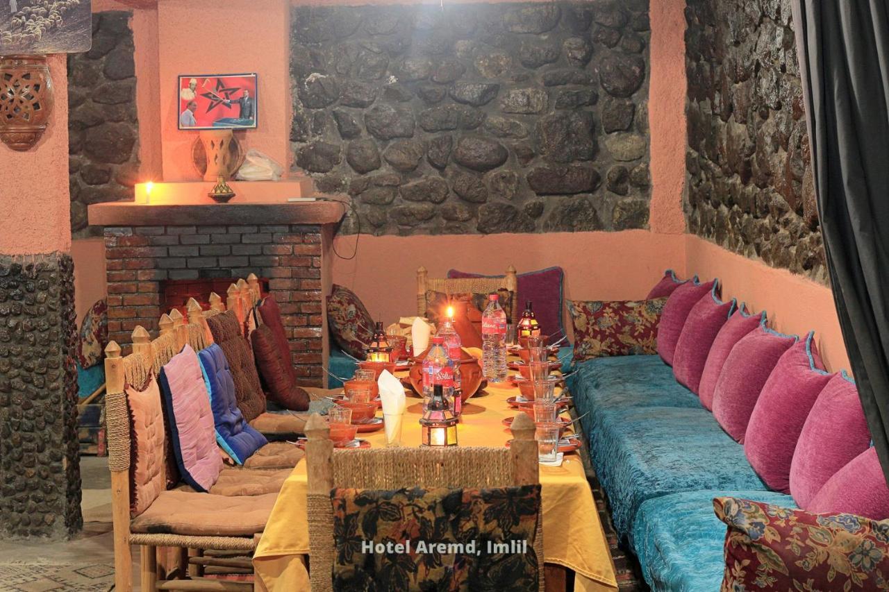 Hotel Aremd - Aroumd Imlil Route Du Toubkal Екстер'єр фото