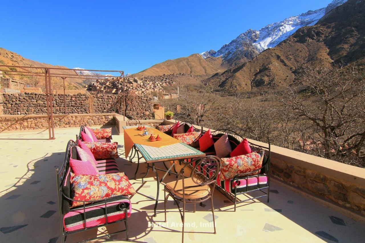 Hotel Aremd - Aroumd Imlil Route Du Toubkal Екстер'єр фото