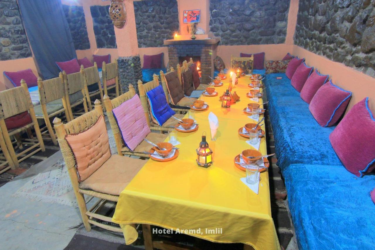 Hotel Aremd - Aroumd Imlil Route Du Toubkal Екстер'єр фото