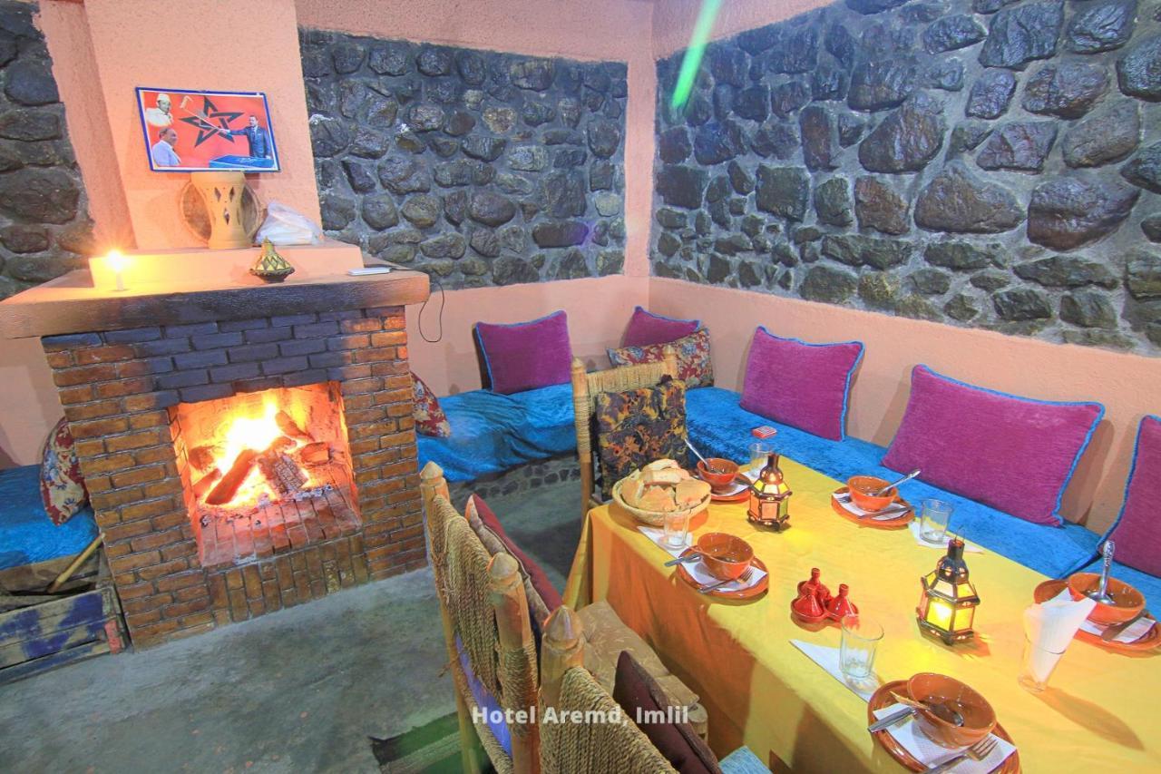Hotel Aremd - Aroumd Imlil Route Du Toubkal Екстер'єр фото