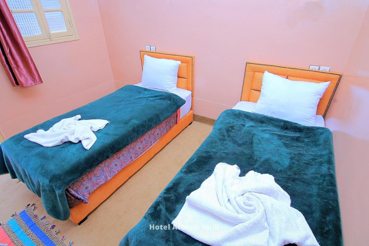Hotel Aremd - Aroumd Imlil Route Du Toubkal Екстер'єр фото