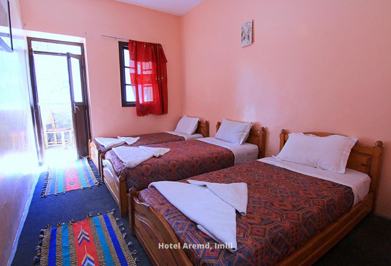 Hotel Aremd - Aroumd Imlil Route Du Toubkal Екстер'єр фото
