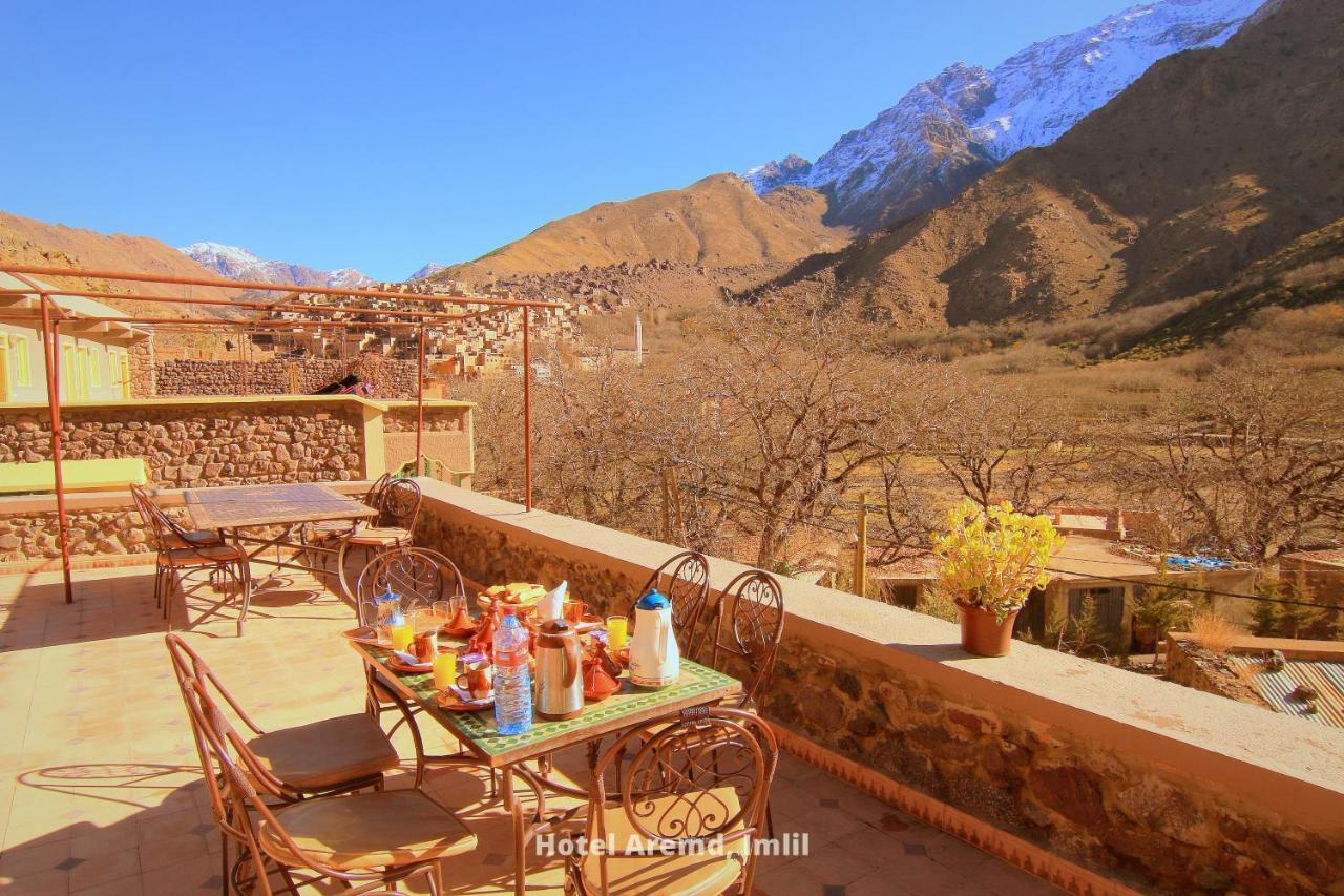 Hotel Aremd - Aroumd Imlil Route Du Toubkal Екстер'єр фото