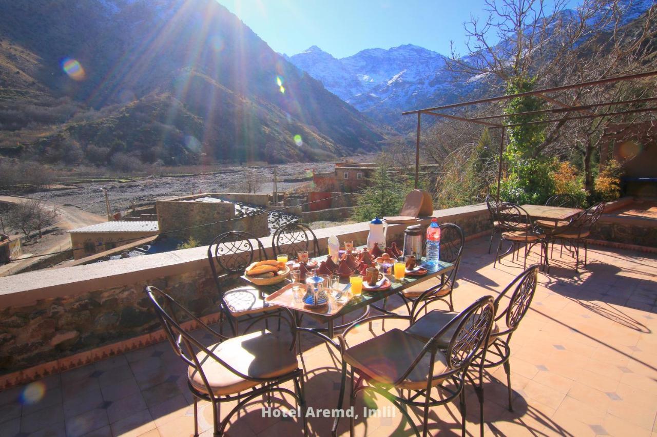 Hotel Aremd - Aroumd Imlil Route Du Toubkal Екстер'єр фото